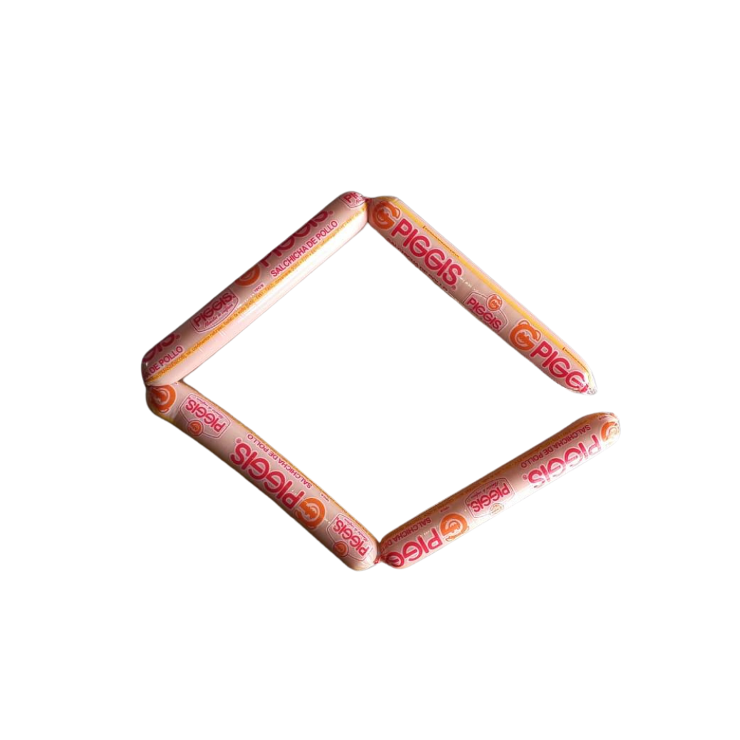 Salchicha Pollo Tiras Piggis lb