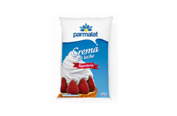 Crema de leche Parmalat 200 ml.