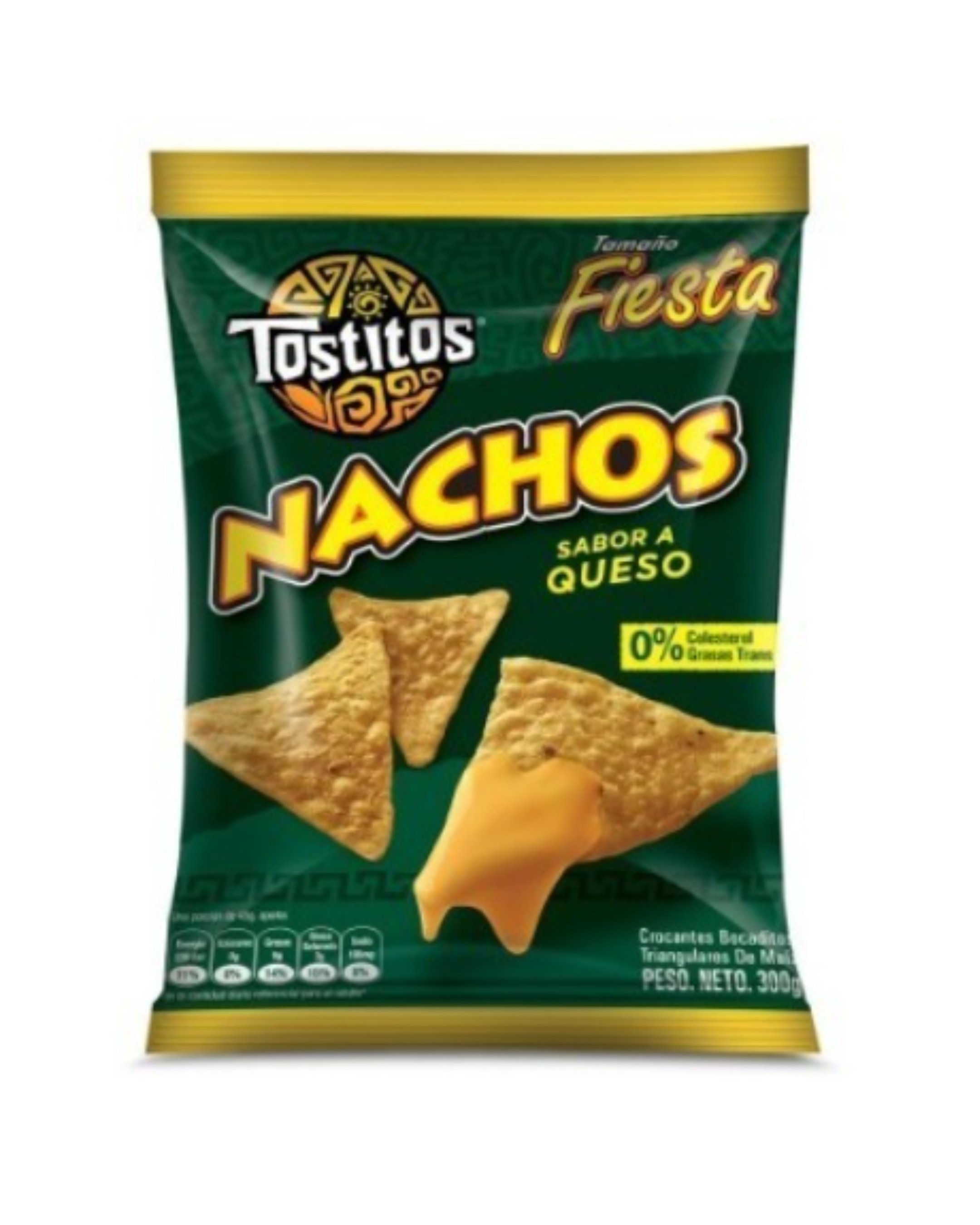 Nachos Sabor a Queso 300 Gr.