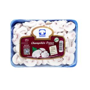 Champiñones tajados bandeja 400 gr.