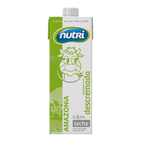 Leche Nutri Descremada 1 Litro