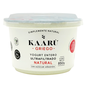 Yogurt Griego Natural KAARU 850GR